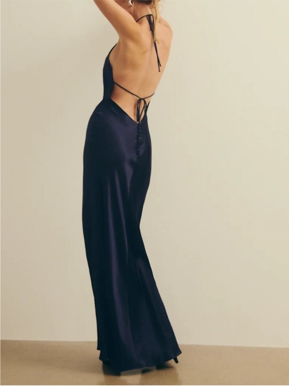 Reformation Jeany Silk Dress